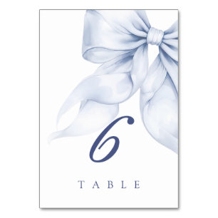 NUMÉRO DE TABLE 