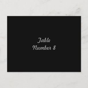 Numéro de table