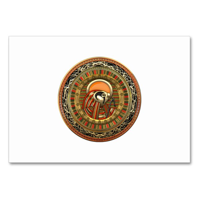 Numéro De Table [100] Égyptien Sun God Ra (Dos)