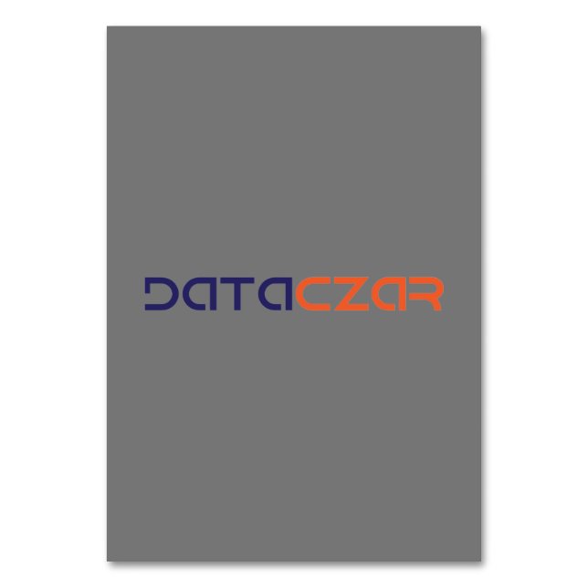 Numéro De Table 8,89 cm x 12,7cm (Par défaut)