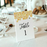 Numéro De Table Abeille de miel CALLA Numéro de tableau 3,5 x 5<br><div class="desc">La collection Calla, qui est à l'honneur, est spécialement conçue pour votre événement sur le thème des abeilles ! Avec son nid d'abeille à l'aquarelle enchanteresse et son miel délicatement dégoulinant, cette collection est aussi douce que possible. Que vous planifiez un adorable baby shower d'abeilles ou toute autre célébration joyeuse,...</div>