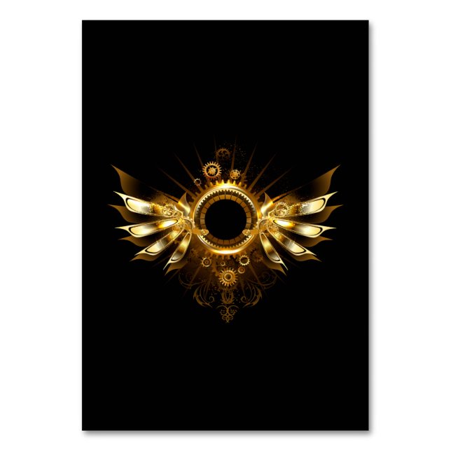 Numéro De Table Ailes Steampunk (Par défaut)