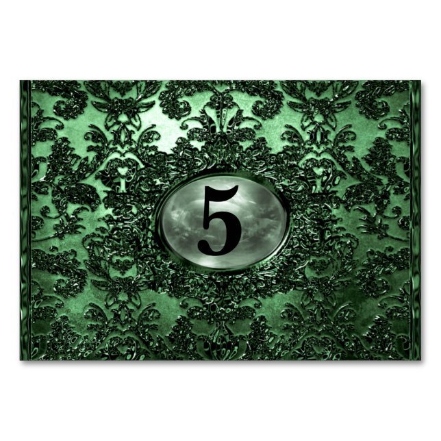 Numéro De Table Anabella II Élégant Unique (Devant)