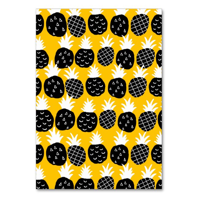 Numéro De Table Ananas noir (Par défaut)