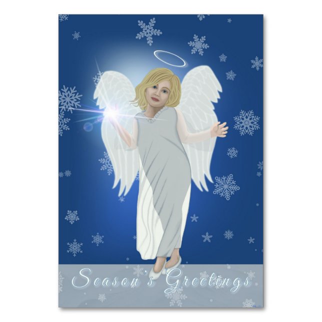 Numéro De Table Ange de neige (Par défaut)