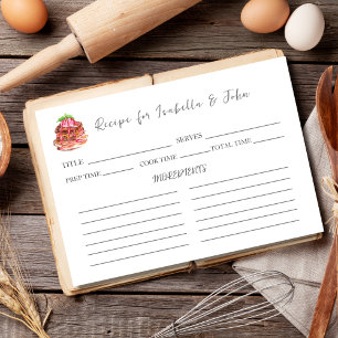 Numéro De Table Aquarelle Brownie Sundae Fête des mariées Recette