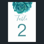 Numéro De Table Aquarelle menthe succulent. mariage de cactus turq<br><div class="desc">Numéro de table mariage succulent à la menthe d'aquarelle. Convient pour l'anniversaire,  l'anniversaire et toute autre fête. Veuillez me contacter si vous avez besoin d'autres articles.</div>