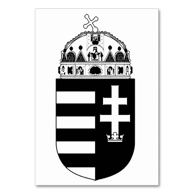 Numéro De Table Armoiries de la Hongrie (Par défaut)