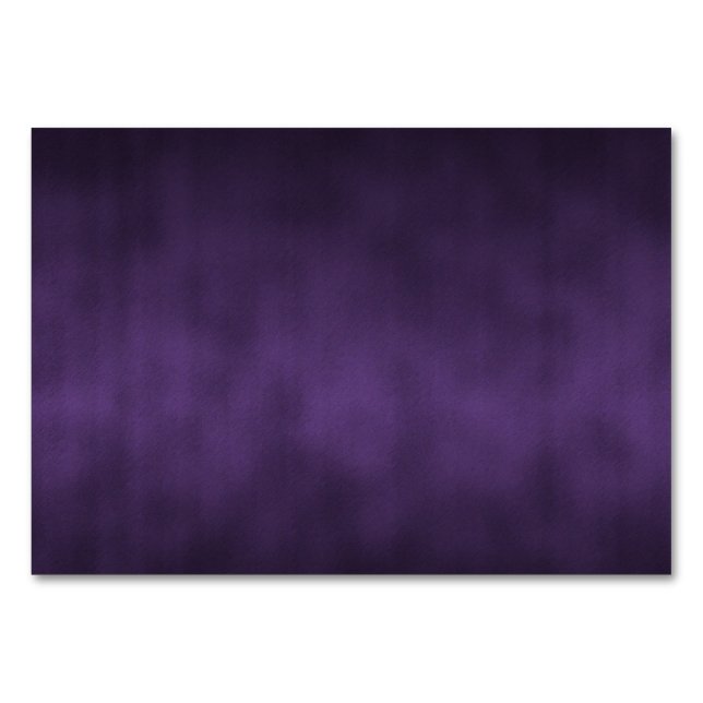 Numéro De Table Art de fond ombré Violet Gothic (Dos)
