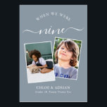 Numéro De Table Au fil des années Couple Photo Mariage moderne Tab<br><div class="desc">Remettez et amusez-vous avec vos numéros de table de réception de mariage - Ces numéros de table simples et élégants vous donnent la possibilité d'inclure une photographie de la mariée et du marié au même âge que le numéro de table, le nom et la date de leur mariage. La couleur...</div>