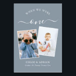 Numéro De Table Au fil des années Couple Photo Mariage moderne Tab<br><div class="desc">Remettez et amusez-vous avec vos numéros de table de réception de mariage - Ces numéros de table simples et élégants vous donnent la possibilité d'inclure une photographie de la mariée et du marié au même âge que le numéro de table, le nom et la date de leur mariage. La couleur...</div>