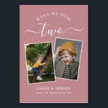 Numéro De Table Au fil des années Couple Photo Mariage moderne Tab<br><div class="desc">Remettez et amusez-vous avec vos numéros de table de réception de mariage - Ces numéros de table simples et élégants vous donnent la possibilité d'inclure une photographie de la mariée et du marié au même âge que le numéro de table, le nom et la date de leur mariage. La couleur...</div>