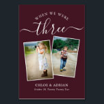 Numéro De Table Au fil des années Couple Photo Mariage moderne Tab<br><div class="desc">Remettez et amusez-vous avec vos numéros de table de réception de mariage - Ces numéros de table simples et élégants vous donnent la possibilité d'inclure une photographie de la mariée et du marié au même âge que le numéro de table, le nom et la date de leur mariage. La couleur...</div>