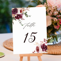Automne Romance Aquarelle Mariage Floral