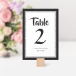 Numéro De Table Bat mitzvah Glittery noir et argent<br><div class="desc">Ce numéro de table Bat mitzvah branché présente une parties scintillant brillante en faux plan contre un arrière - plan de couleur solide. Utilisez le formulaire modèle pour ajouter vos propres informations. L'outil de conception peut être utilisé pour modifier le style de police,  la couleur et la disposition.</div>