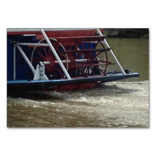 Numéro De Table Bateau à roue à pédales Lecture FlashCards pour ad
