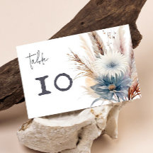 Boho d'hiver Mariage Floral | BLANCHE