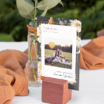 Numéro De Table Boho Flore foncé verdure Botanique | MARIAGE<br><div class="desc">Les numéros de table rehaussent le look de votre tablescape et mettent la touche finale sur votre journée spéciale. Impression de texte personnalisée des noms ou numéros de vos tables. La magie pure regorge de cette palette aux teintes florales et boho. L'orange antique et douce prend l'initiative tandis que les...</div>
