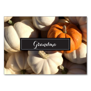 Numéro De Table Bon thanksgiving, photo Citrouille