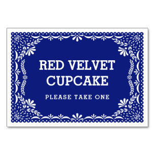 Numéro De Table Buffet de Mariage mexicain coloré Picado