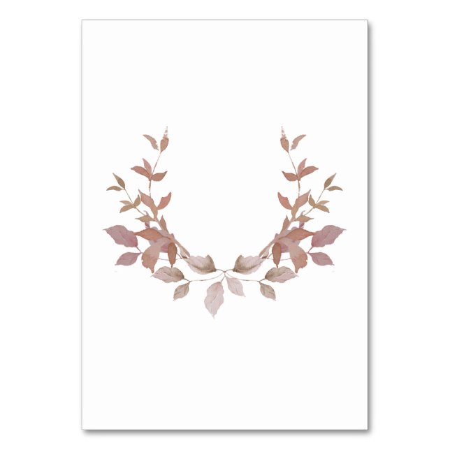 Numéro De Table Burgundy Wedding Table Number Monogram Motif (Par défaut)