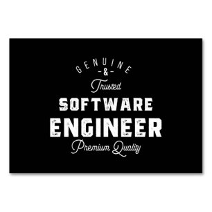 Numéro De Table Cadeau pour ingénieur logiciel