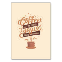 Café Lover Et Jésus