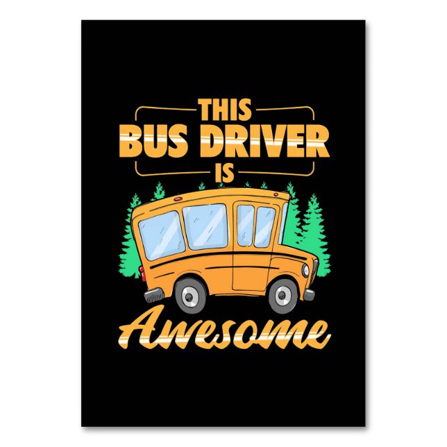 Numéro De Table Ce Pilote De Bus Est Super (Par défaut)