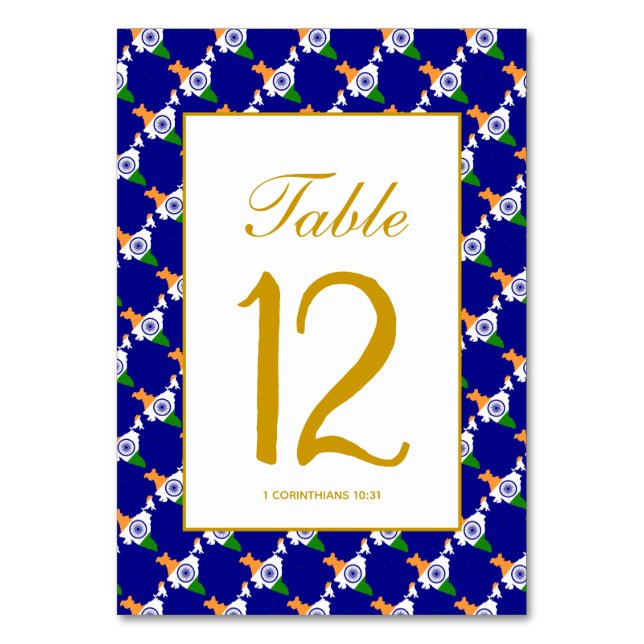 Numéro De Table Célébration de mariage Banquet INDIA (Par défaut)