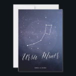 Numéro de table céleste de la constellation Ursa M<br><div class="desc">Constellation Starry Night Celestia Star Mariage Numéros de table Noms Cartes - Ursa Minor Constellation Galaxy, Astronomie, Space Mariage Cartes de table Merci! Soumya *COPYRIGHT NOTICE* © Les invitations de Soumya | Soumya S. Mohanty | Tous droits réservés. www.soumyasdesigns.com L'imitation, la modification ou les oeuvres dérivées (articles correspondants) de ce...</div>