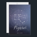 Numéro de table céleste de l'étoile de constellati<br><div class="desc">Constellation Starry Night Celestia Star Mariage Numéros de table Noms Cartes - Pegasus Constellation Galaxy, Astronomie, Space Mariage Cartes de table Merci! Soumya *COPYRIGHT NOTICE* © Les invitations de Soumya | Soumya S. Mohanty | Tous droits réservés. www.soumyasdesigns.com L'imitation, la modification ou les oeuvres dérivées (articles correspondants) de ce design...</div>