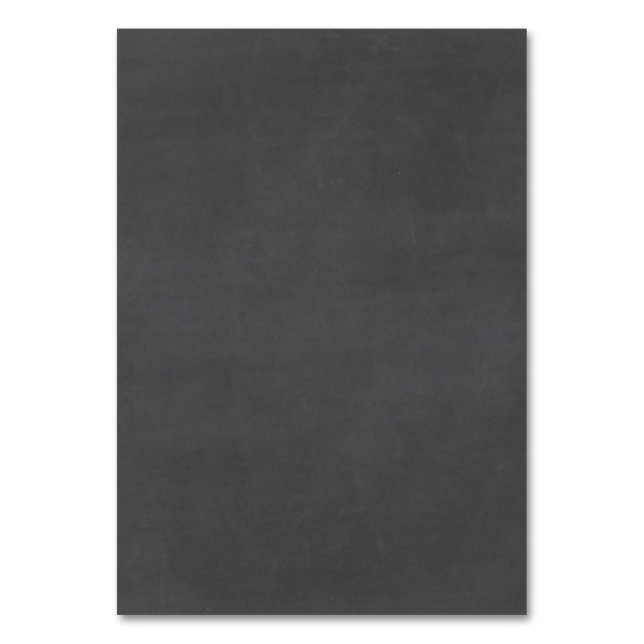 Numéro De Table Chalkboard customizable (Dos)