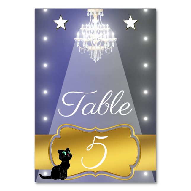 Numéro De Table Chandelier (Par défaut)
