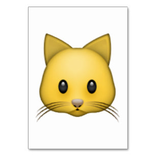 Numéro De Table Chat - Emoji