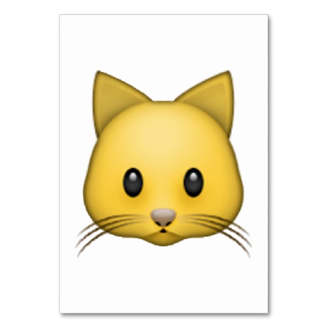 Numéro De Table Chat - Emoji (Par défaut)
