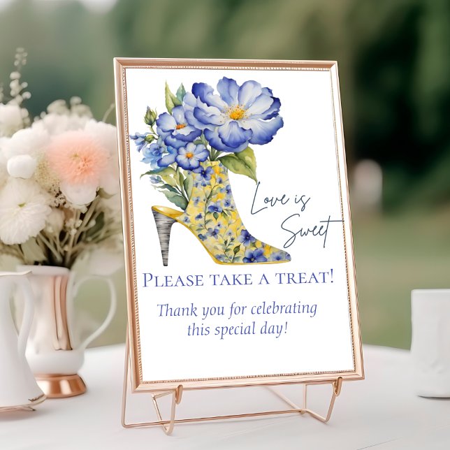 Numéro De Table Chinoiserie High-Heel Chaussure L'amour est doux s (Créateur téléchargé)