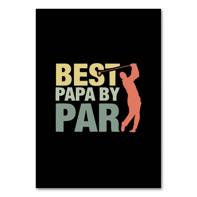 Numéro De Table Citations de grand-père | Meilleur Papa par golf (Par défaut)