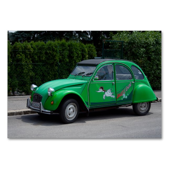 Numéro De Table Citroen 2 CV Sauss Ente (Devant)