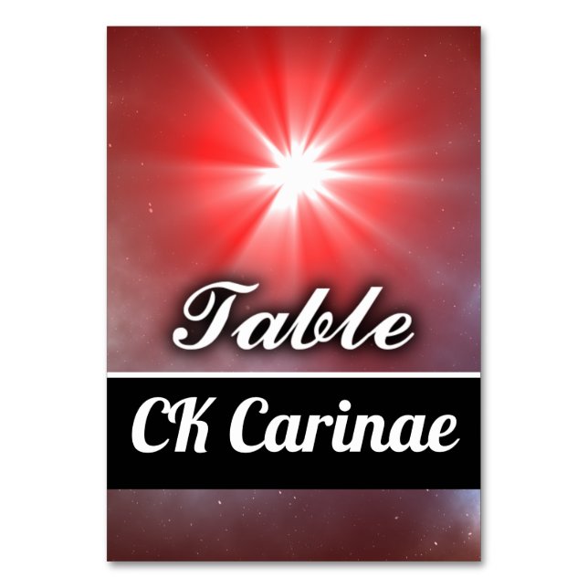 Numéro De Table CK Carinae (Par défaut)