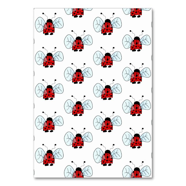 Numéro De Table Coccinelle (Par défaut)