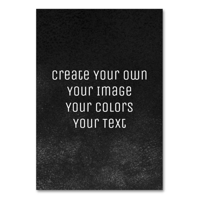 Numéro De Table Concevez votre façon - Créez votre propre (Par défaut)