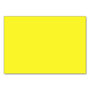 Numéro De Table Couleur jaune clair clair