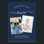 Numéro De Table Couple Photo Mariage Moderne à Travers les Années<br><div class="desc">Révisez et amusez-vous avec les numéros de table de votre réception de mariage - Ces numéros de table élégants et simples vous donnent la possibilité d'inclure une photographie de la mariée et du marié au même âge que le numéro de table, le nom de la mariée et du marié et...</div>