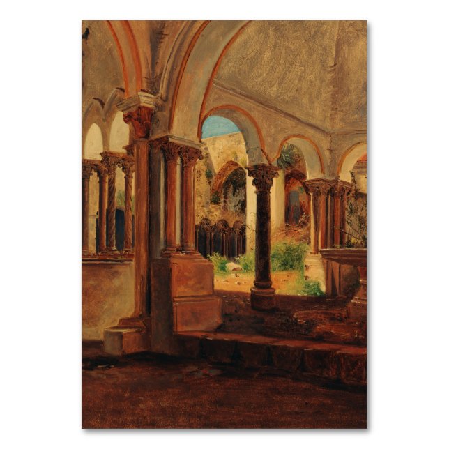 Numéro De Table Cour de monastère abandonné (Par défaut)