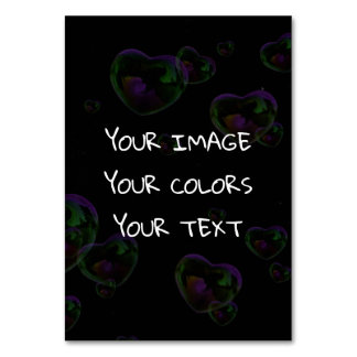 Numéro De Table Créer une personnalisation