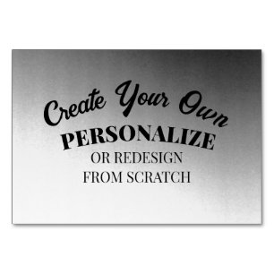 Numéro De Table Créez votre propre personnalisation