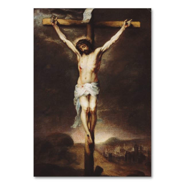 Numéro De Table Crucifixion par Bartolome Esteban Murillo (Par défaut)