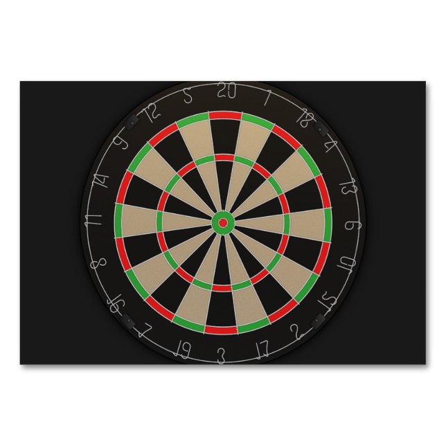 Numéro De Table Dartboard Lover (Dos)