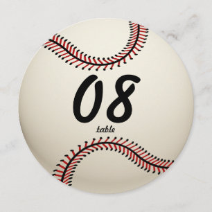 Numéro de table de baseball