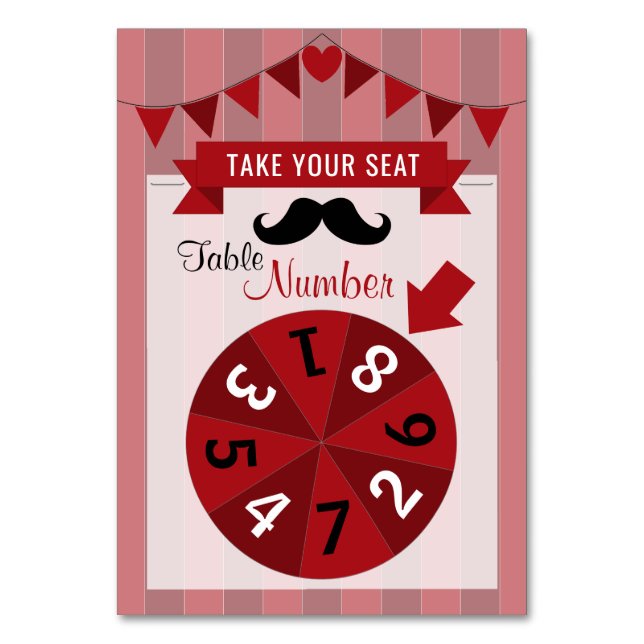 Numéro de table de fête d'anniversaire de l'affich (Par défaut)